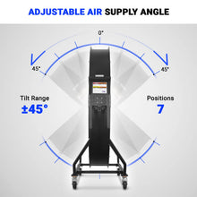 Load image into Gallery viewer, MechMaxx 79" Portable Industrial Fan with Variable High-Efficiency PMSM Motor,Tiltable Mobile High Volume Floor Fan for Warehouse,Workshop &amp; Gym