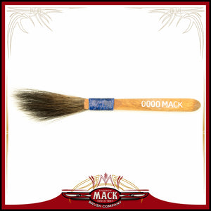 ANDREW MACK 10-0000 10 Series Original Mack Sword Striping Brush, #0000, 3/16 in W, Squirrel Hair