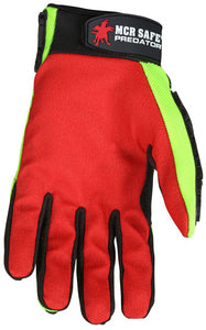 MCR Safety Predator™ Synthetic Leather Palm Gloves, PR 1 (1587664912419)