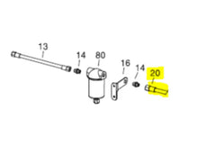 Load image into Gallery viewer, 1/4" Female Flexible Fuel Line, 260mm Long, for Blaze 100 Heater