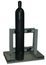 Load image into Gallery viewer, Justrite Low Profile Gas Cylinder Pallet, 4 Cylinder Capacity, Steel - 35230