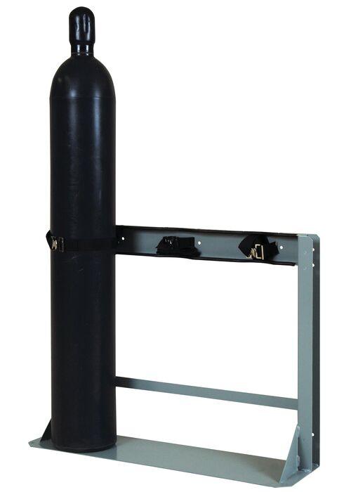 Justrite Steel Gas Cylinder Stand, 3 Cylinder Capacity  - 35294