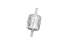 Load image into Gallery viewer, Plastic Inline Fuel Filter, 300 Micron, for 6-8mm Hose Barb