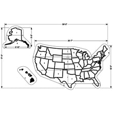 Load image into Gallery viewer, NewStripe US Map Playground Stencil