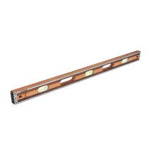 Load image into Gallery viewer, Marshalltown 36CLEVGRB 36" Crick 3 Piece Wood Level - Green Vials w/ Rubber Cushions