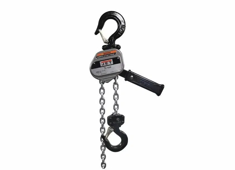 Jet Tools - JLA-075-20, JLA Series 3/4 Ton Lever Hoist, 20' Lift