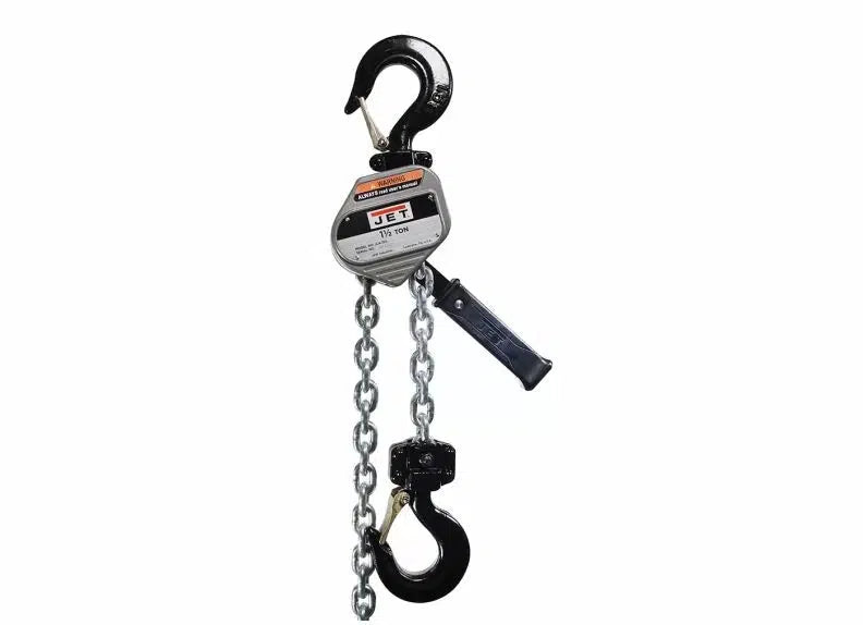 Jet Tools - JLA-150-5, JLA Series 1-1/2 Ton Lever Hoist, 5' Lift