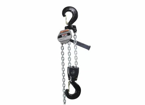 JPW JLA-300-10SH, JLA Series 3 Ton Lever Hoist, 10' Lift & Shipyard Hooks
