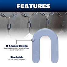 Load image into Gallery viewer, Marshalltown 3BWTHS500 Horseshoe Spacer 1/8” 500pc Bulk Retail Box