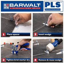 Load image into Gallery viewer, Marshalltown 3PLS1000 Pls 1/8” Spacer Base 1000pc Bulk Box