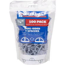 Load image into Gallery viewer, Marshalltown 3TST2X Dual-Sided T Spacers 1/8" 100pk