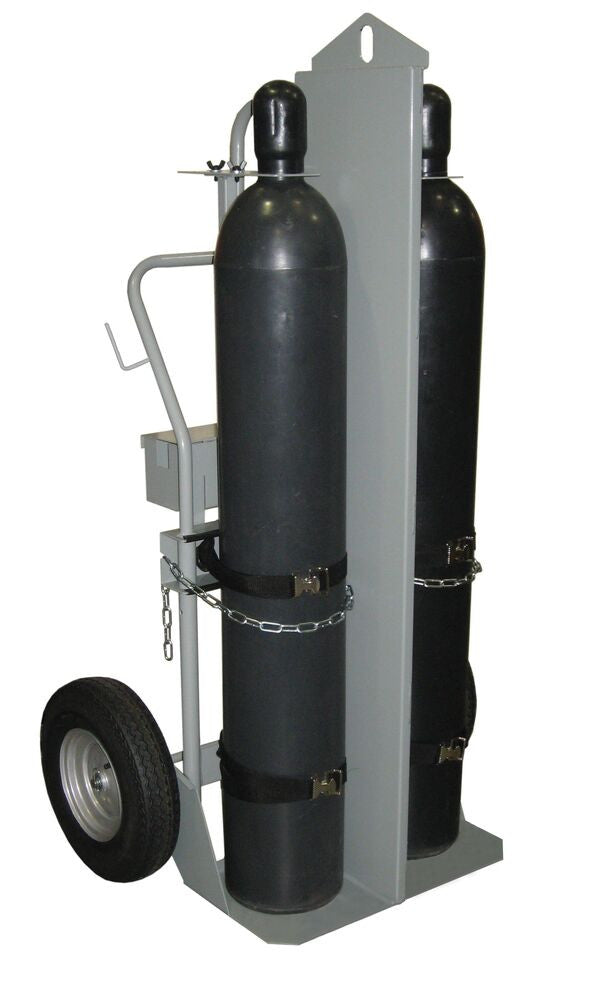Double Cylinder Hand Truck With Firewall and Hoist Ring, 16