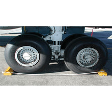 Load image into Gallery viewer, 56" Aviation Wheel Chock for Over-Sized Aircraft with 48" Locking Rope — image 5 of 7