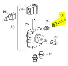Load image into Gallery viewer, High Pressure Fuel Micropipe with Grommet for Blaze 100, Blaze 200 and Blaze 300 Heaters