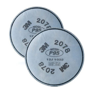 3M Particulate Filter, Acid Gas, Organic Vapor P95 2078 - 2/PK