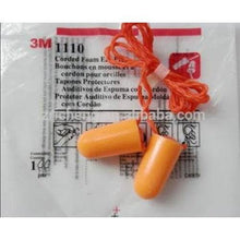 Load image into Gallery viewer, 3M™ Foam Earplugs 1110 Corded 100 Pr/Bx