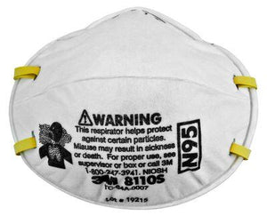 3M™ 8110S N95 Particulate Respirator - 20/BX