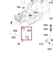 Load image into Gallery viewer, Kärcher 4.037-032.0 Suction Hose Complete - highlighted in parts diagram