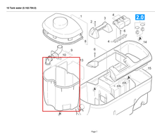 Load image into Gallery viewer, Kärcher 4.070-298.0 Tank Complete Only for Replacement - highlighted in parts diagram