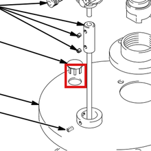 Load image into Gallery viewer, Graco 402354 CAP PLUG - item 1D highlighted in the Graco 308211EN-E parts diagram