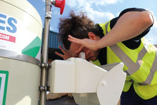 Load image into Gallery viewer, 30 Gallon, Portable Hughes Self-Contained Safety Shower with Eye/Face Wash, Mobile - 40K45G