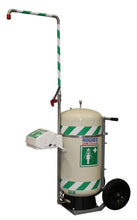 Load image into Gallery viewer, 30 Gallon, Portable Hughes Self-Contained Safety Shower with Eye/Face Wash, Mobile - 40K45G