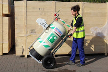 Load image into Gallery viewer, 30 Gallon, Portable Hughes Self-Contained Safety Shower with Eye/Face Wash, Mobile - 40K45G