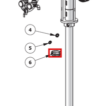 Load image into Gallery viewer, Binks 41-28331 POGO BUNG ADAPTER KIT -- Ref 6, Pogo Pump Manual 77-3040 [ English ]