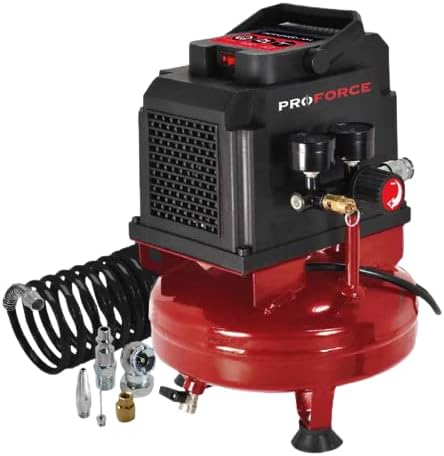 Pro Force 1 Gallon Pancake Portable Air Compressor