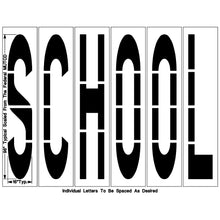 Load image into Gallery viewer, NewStripe Federal SCHOOL Stencil