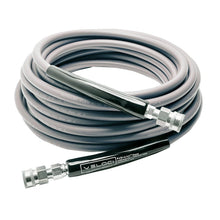 Load image into Gallery viewer, MTM Hydro 3/8" Kobrajet Gray Hose, 4300 PSI, 50 FT, Non-Marked, SS QC's - 29.8234