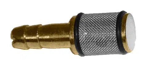 Chrome & Brass Chem Filter w/ Check Valve