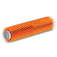 Load image into Gallery viewer, Karcher 4.762-406.0 Cylindrical Orange Brush, High-Low Bristles For Cleaning All Grouted Surface Floors