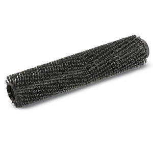 Karcher 4.762-408.0 Cylindrical Black Brush, Extremely Stiff Bristles For Stubborn Dirt On Rugged Floors