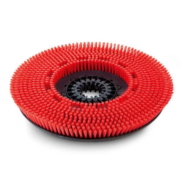 Karcher 4.905-026.0 Disc Brush, Medium Grit, Red, For General Cleaning (Standard On Brush Machines)