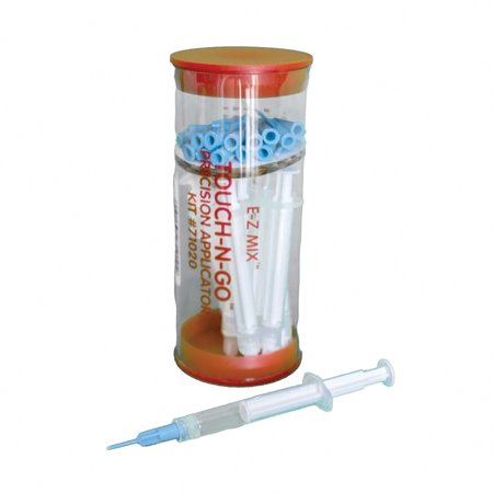 E-Z Mix® 71020 Tough-N-Go Precision Applicator Consists of 10 Syringes and 20 Blue Tips