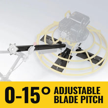 Load image into Gallery viewer, MechMaxx 5.8 HP 36 in Walk-Behind Concrete Power Trowel with Blades and Float Pan, PT36Z