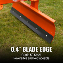 Load image into Gallery viewer, MechMaxx 60" Heavy Duty 6-Way Rear Blade 3 Point Hitch Tractor Attachment, RB60SE