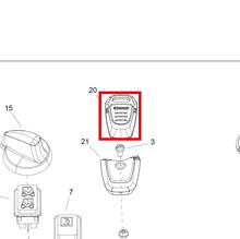 Load image into Gallery viewer, Kärcher 5.035-348.0 Key Grey Kik - highlighted in parts diagram
