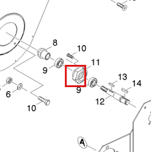 Load image into Gallery viewer, Kärcher 5.122-189.0 Flange Cast - highlighted in parts diagram