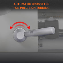 Load image into Gallery viewer, MechMaxx 1.5'' Spindle Bore Metal Lathe Machine 8'' x 16'' High Precision Brushless Motor Mini 1.5HP Benchtop 0-2500 RPM Variable Speed Metal Working Machine 1.5‘’ Spindle Bore Small Lathe without Sta