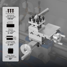 Load image into Gallery viewer, MechMaxx 1.5'' Spindle Bore Metal Lathe Machine 8'' x 16'' High Precision Brushless Motor Mini 1.5HP Benchtop 0-2500 RPM Variable Speed Metal Working Machine 1.5‘’ Spindle Bore Small Lathe without Sta