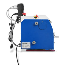 Load image into Gallery viewer, MechMaxx 1.5‘’ Spindle Bore Metal Lathe Machine with DRO 8'' x 16'' High Precision Brushless Motor Mini 1.5HP Benchtop 0-2500 RPM Variable Speed Metal Working Machine 1.5‘’ Spindle Bore Small Lathe wi