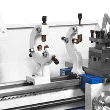 Load image into Gallery viewer, MechMaxx 1.5'' Spindle Bore Metal Lathe Machine 8'' x 16'' High Precision Brushless Motor Mini 1.5HP Benchtop 0-2500 RPM Variable Speed Metal Working Machine 1.5‘’ Spindle Bore Small Lathe without Sta