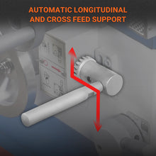 Load image into Gallery viewer, MechMaxx 1.5‘’ Spindle Bore Metal Lathe Machine 10'' x 30'' High Precision Brushless Motor Benchtop 0-2000 RPM Variable Speed Metal Working Machine 1.5HP Small Lathe without Stand 1030V