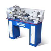 Load image into Gallery viewer, MechMaxx 1.5‘’ Spindle Bore Metal Lathe Machine 10'' x 30'' High Precision Brushless Motor Benchtop 0-2000 RPM Variable Speed Metal Working Machine 1.5HP Small Lathe without Stand 1030V