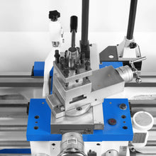 Load image into Gallery viewer, MechMaxx 13" x 37" Industrial Heavy Duty Bench Metal Lathe 1.5HP/1100W Metal Working Lathe High Precision 64-1500 RPM Variable Speed with Four-axis sliding system 1337G4