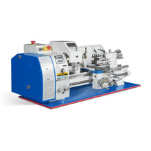 Load image into Gallery viewer, MechMaxx 10'' x 22'' Industrial Metal Lathe Machine High Precision Benchtop 1.5HP Brushless Motor 0-2000 RPM Variable Speed Metal Working Machine Small Lathe without Stand 1022V