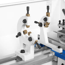 Load image into Gallery viewer, MechMaxx 10'' x 22'' Industrial Metal Lathe Machine with DRO High Precision Benchtop 1.5HP Brushless Motor 0-2000 RPM Variable Speed Metal Working Machine Small Lathe without Stand 1022VD