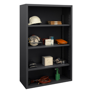 Durham 5002-3S-95 Enclosed Shelving, 12 Gauge, 3 Shelves, 36 X 18 X 60